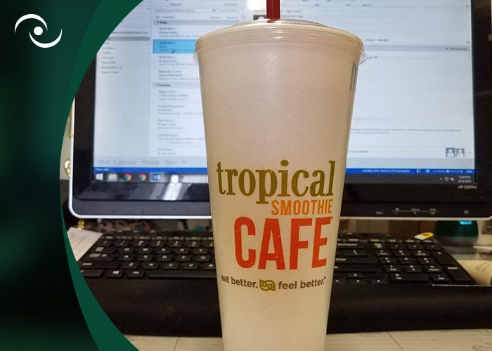 Thank you, Tropical Smoothie Cafe!